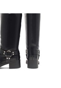 Jenny Fairy Kozaki Mia HY96158-3 Czarny. Kolor: czarny. Materiał: skóra #3