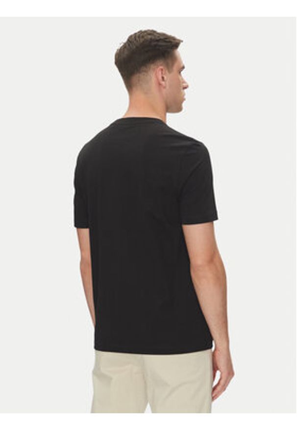 BOSS T-Shirt Te_Container 50546920 Czarny Regular Fit. Kolor: czarny. Materiał: bawełna