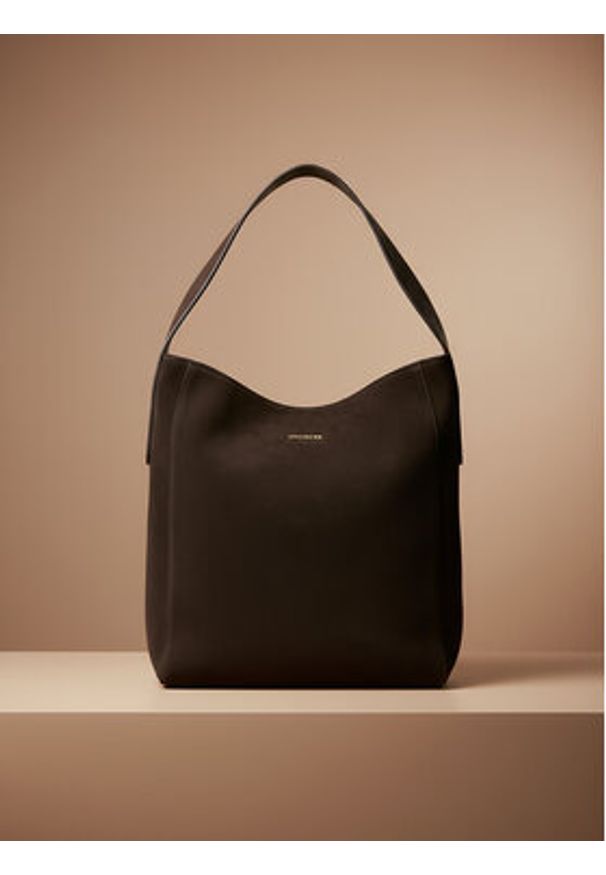 Gino Rossi Torebka EO-LUIS-LA513-113 Brązowy. Kolor: brązowy. Materiał: zamszowe, skórzane