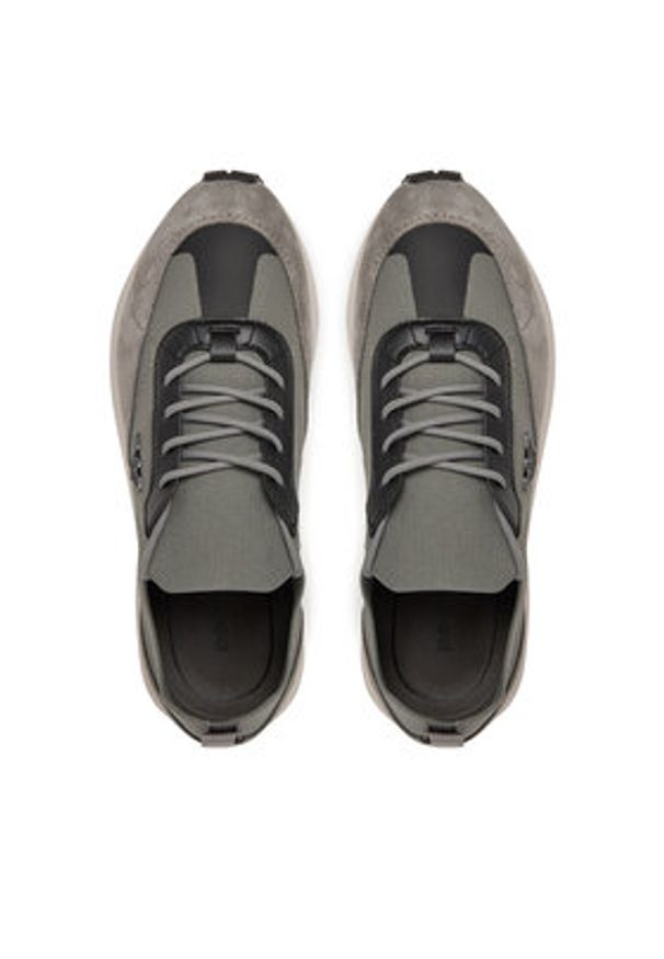 Emporio Armani Sneakersy X4X659 XR105 U558 Szary. Kolor: szary. Materiał: materiał