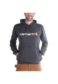 Bluza sportowa męska z kapturem Carhartt Midweight. Typ kołnierza: kaptur. Kolor: szary #1