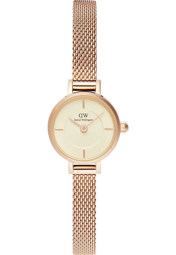 Zegarek damski Daniel Wellington DW00100741 różowe złoto. Kolor: złoty, wielokolorowy, różowy