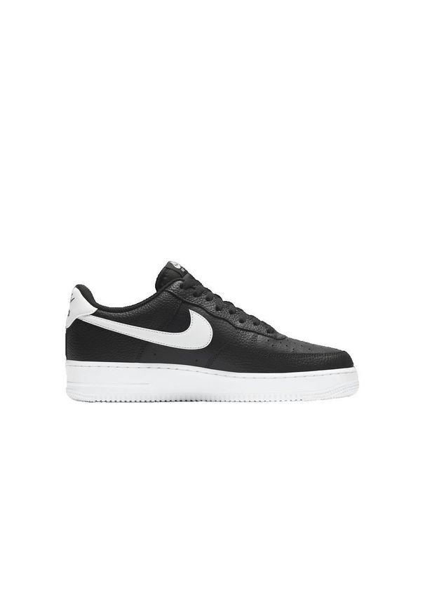 Buty Mężczyzna Nike Air Force 1 '07 czarny. Okazja: na co dzień. Kolor: czarny. Materiał: tkanina, guma. Model: Nike Air Force