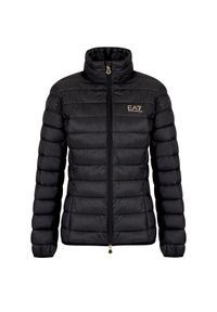 EA7 Emporio Armani Kurtka puchowa 7W000088AF12477 Czarny Regular Fit. Kolor: czarny. Materiał: puch