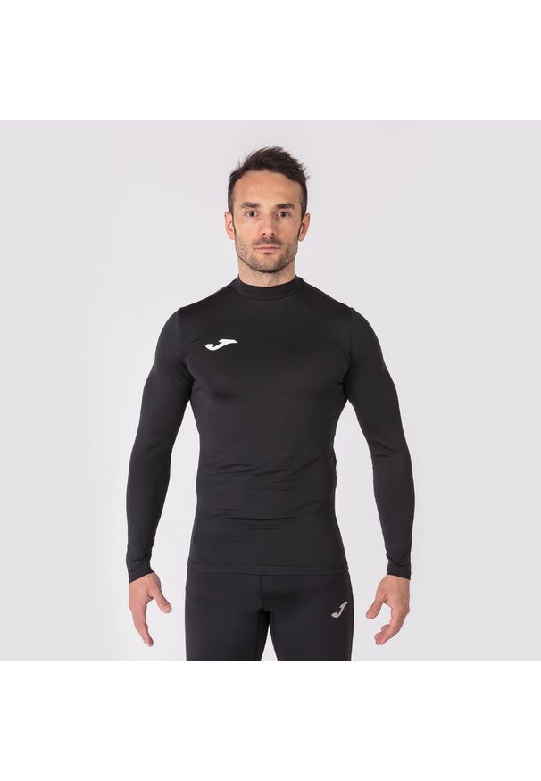 Koszulka termiczna męska Joma Brama Academy 4XS-3XS czarny. Kolor: czarny. Długość rękawa: długi rękaw. Długość: długie