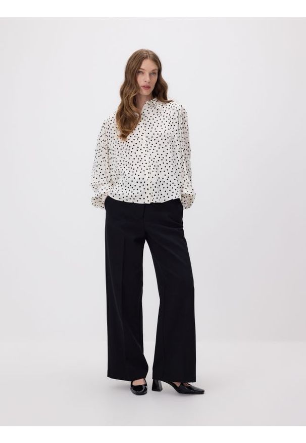 Reserved - Koszula z wiskozy - wielobarwny. Materiał: wiskoza