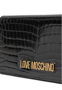 Love Moschino - LOVE MOSCHINO Torebka JC4079PP0LKJ0000 Czarny. Kolor: czarny. Materiał: skórzane #5