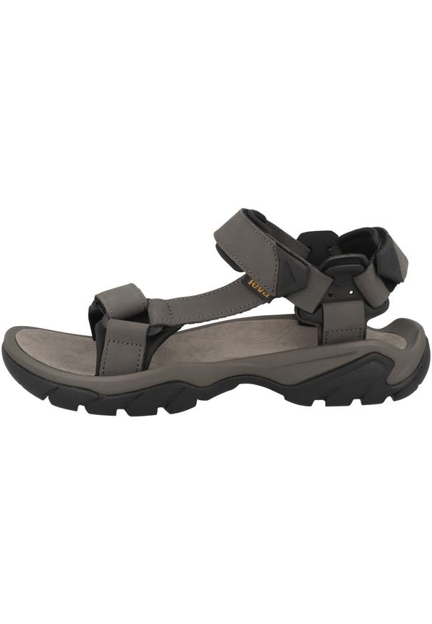 Buty do chodzenia męskie Teva Terra Fi 5 Universal. Zapięcie: rzepy. Kolor: szary. Materiał: skóra. Styl: elegancki. Sport: turystyka piesza