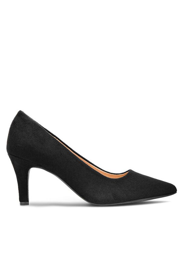 Clara Barson Szpilki JD23-0417-76 Czarny. Kolor: czarny. Materiał: materiał. Obcas: na szpilce