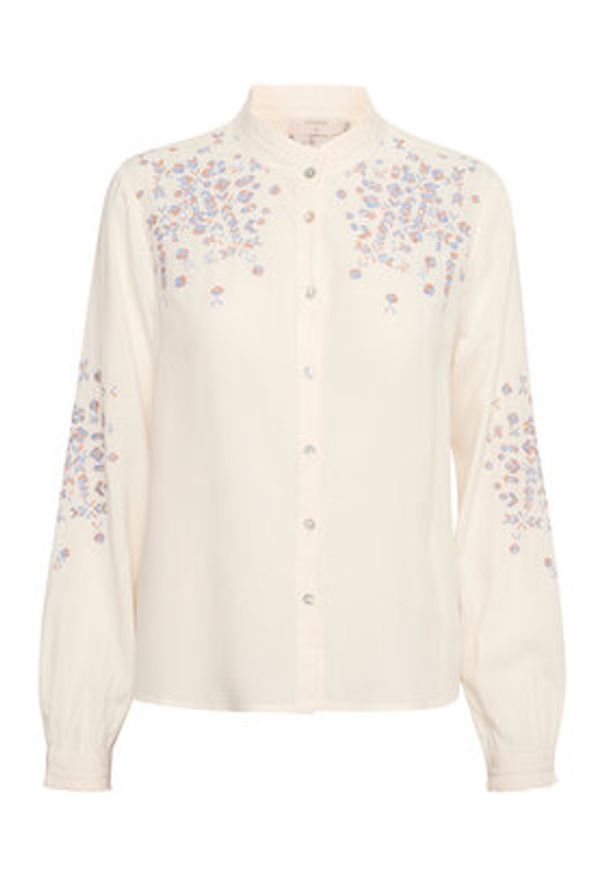 Cream Koszula Crvellan 10611734 Biały Regular Fit. Kolor: biały. Materiał: wiskoza