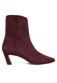 Botki Stuart Weitzman. Kolor: czerwony
