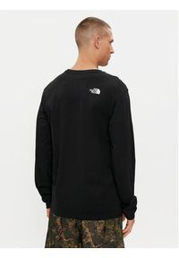 The North Face Longsleeve Simple Dome NF0A87QN Czarny Regular Fit. Kolor: czarny. Materiał: bawełna. Długość rękawa: długi rękaw #3