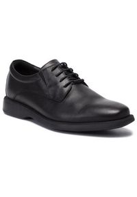 Geox Półbuty U Brayden 2Fit Abx C U54N1C 00043 C9999 Czarny. Kolor: czarny. Materiał: skóra