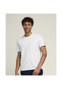 Koszulka tenisowa męska Wilson Team Graphic. Kolor: biały. Sport: tenis #1