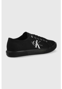 Calvin Klein Jeans tenisówki YM0YM00306.0GL męskie kolor czarny. Nosek buta: okrągły. Zapięcie: sznurówki. Kolor: czarny. Materiał: guma #2