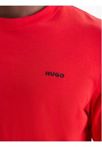 Hugo - HUGO T-Shirt Dero222 50466158 Czerwony Regular Fit. Kolor: czerwony. Materiał: bawełna #5