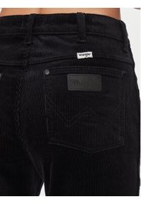 Wrangler Spodnie materiałowe Westward 112144786 Czarny Bootcut Fit. Kolor: czarny. Materiał: bawełna