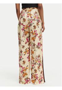 SIMONA CORSELLINI - Simona Corsellini Spodnie materiałowe P26CPPA02001 Kolorowy Regular Fit. Materiał: wiskoza. Wzór: kolorowy #4