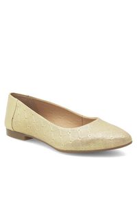 Lasocki Baleriny RST-KAJA-28 Złoty. Kolor: złoty. Materiał: skóra #7