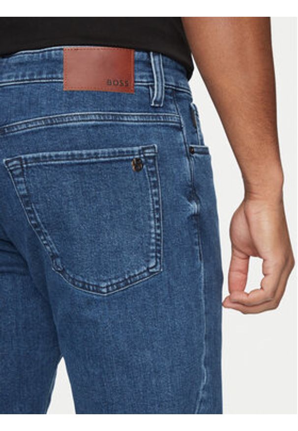 BOSS Jeansy Re. Maine 50532520 Niebieski Regular Fit. Kolor: niebieski