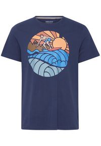 Blend T-Shirt 20715305 Granatowy Regular Fit. Kolor: niebieski. Materiał: bawełna #8