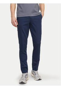 Jack & Jones - Jack&Jones Spodnie garniturowe Franco 12199893 Granatowy Super Slim Fit. Kolor: niebieski. Materiał: syntetyk #1