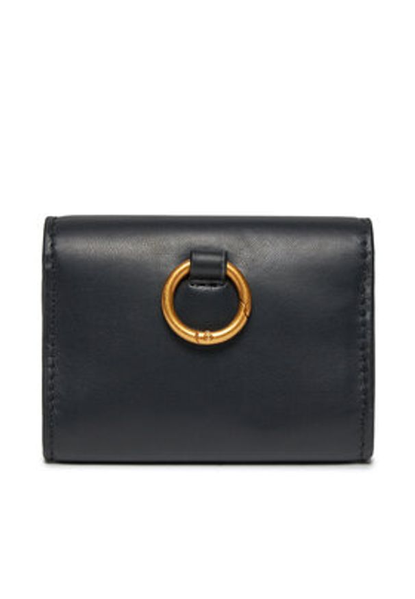 Guess Mały Portfel Damski Izzy RW1600 P4101 Czarny. Kolor: czarny. Materiał: skóra