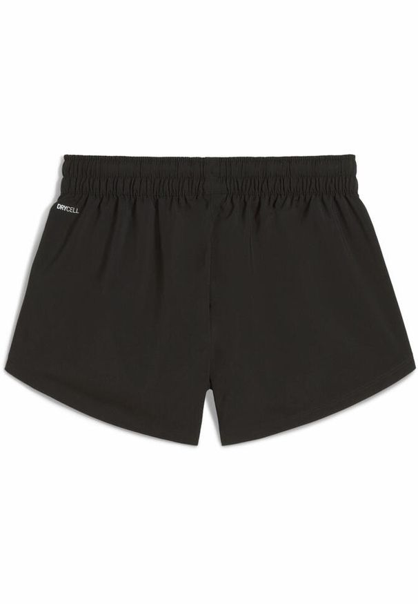 Szorty Puma W Tad Essential 3 Woven Short, Kobiety. Kolor: czarny. Materiał: materiał, poliester