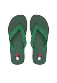 Japonki Tommy Jeans. Kolor: zielony