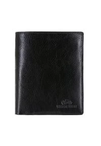 Wittchen - Męski portfel skórzany trzyczęściowy czarny. Kolor: czarny. Materiał: skóra #1