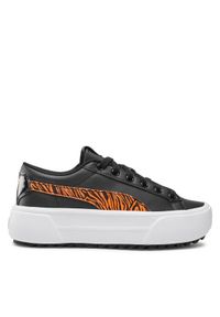 Puma Sneakersy Kaia Platform Tiger 383915 01 Czarny. Kolor: czarny. Materiał: skóra. Obcas: na platformie