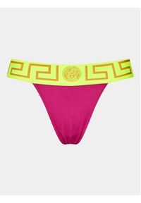 VERSACE - Versace Stringi AUD01042 Różowy. Kolor: różowy. Materiał: bawełna #4