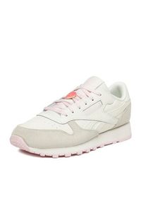 Reebok Sneakersy EO-CLASSIC LEATHER 100224475 Écru. Kolor: kremowy. Materiał: skóra. Model: Reebok Classic #8