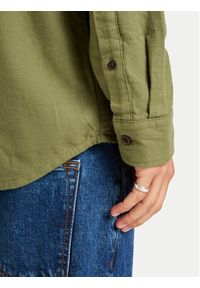 Quiksilver Koszula Motherfly Solid EQYWT04651 Zielony Regular Fit. Kolor: zielony. Materiał: bawełna #7