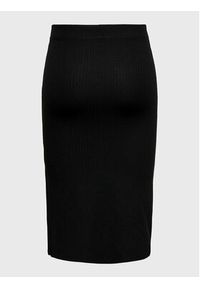 only - ONLY Spódnica ołówkowa 15233600 Czarny Slim Fit. Kolor: czarny. Materiał: syntetyk