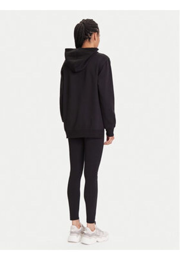 Adidas - adidas Dres Leisure JX0474 Czarny Regular Fit. Kolor: czarny. Materiał: bawełna, syntetyk