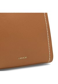 Lasocki Plecak MLP-B-003-05 Brązowy. Kolor: brązowy. Materiał: skóra