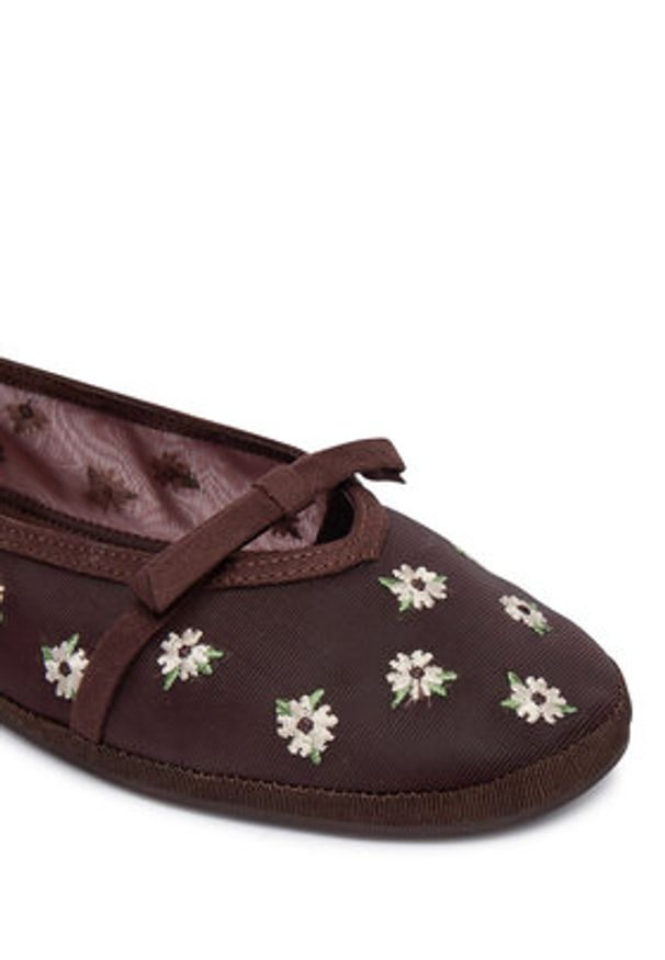 Aldo Baleriny Aurabella 14296288 Brązowy. Kolor: brązowy. Materiał: materiał