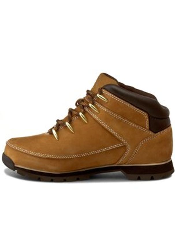 Timberland Trapery Euro Sprint A122I/TB0A122I2311 Brązowy. Kolor: brązowy. Materiał: skóra. Sport: bieganie