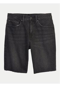 GAP - Gap Szorty jeansowe 708330-00 Szary Straight Fit. Kolor: szary. Materiał: bawełna