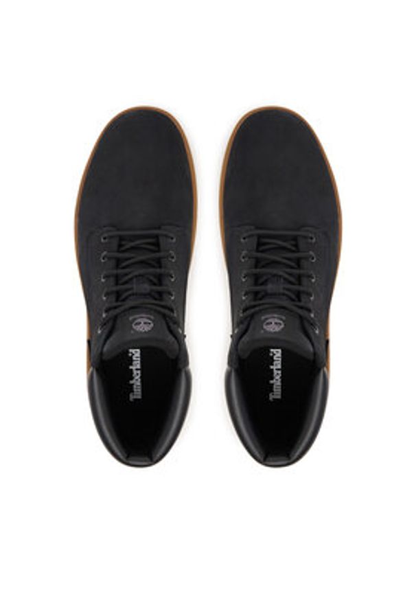 Timberland Trzewiki Maple Grove TB0A69FNW051 Czarny. Kolor: czarny. Materiał: nubuk, skóra
