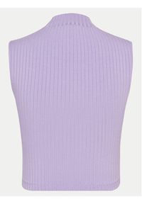 Edited Bluzka Kaori EDT2640028000003 Fioletowy Slim Fit. Kolor: fioletowy. Materiał: wiskoza #3