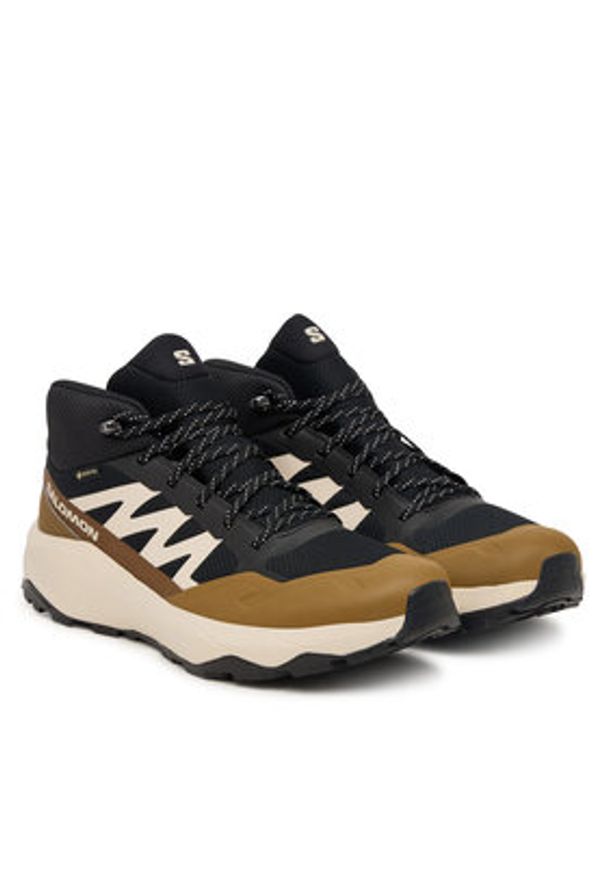 salomon - Salomon Trekkingi Outscape Mid Gtx GORE-TEX L45410800 Czarny. Kolor: czarny. Materiał: materiał. Technologia: Gore-Tex. Sport: turystyka piesza