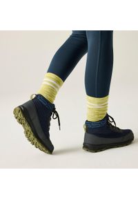 Buty trekkingowe z nadrukiem dla kobiet Regatta Orla Kiely. Kolor: niebieski. Wzór: nadruk. Sezon: zima. Styl: sportowy #1