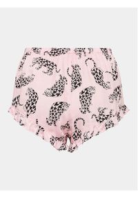 Hunkemöller Szorty piżamowe 203160 Różowy Comfortable Fit. Kolor: różowy. Materiał: wiskoza #5