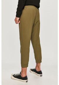 Kappa - Spodnie. Kolor: zielony