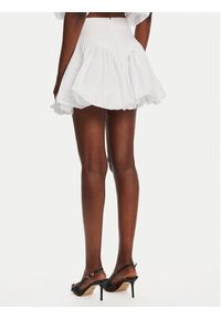 BARDOT Spódnica mini Lissett Poplin 59796SB Biały Regular Fit. Kolor: biały. Materiał: bawełna #5