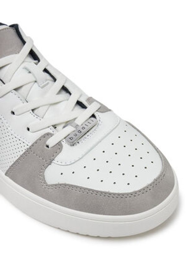 Bugatti Sneakersy 325-AQU02-5550 Biały. Kolor: biały. Materiał: skóra