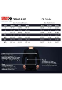 GORILLA WEAR - Fargo Koszulka - Szary. Kolor: szary. Sport: fitness