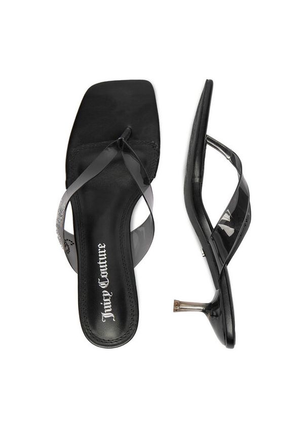 Juicy Couture Japonki EO-259-130-01 Czarny. Kolor: czarny. Materiał: syntetyk